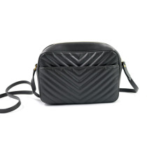 Saint Laurent Camera Bag Pelle Grigia
