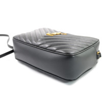 Saint Laurent Camera Bag Pelle Grigia