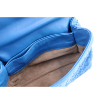 Bottega Veneta Tracolla Pelle Blu
