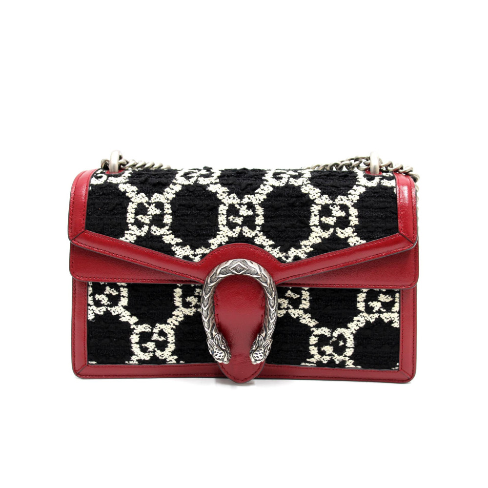 Gucci Dionysus Tweed Rosso e Nero