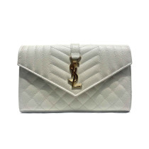 Saint Laurent Cassandra Pelle Panna