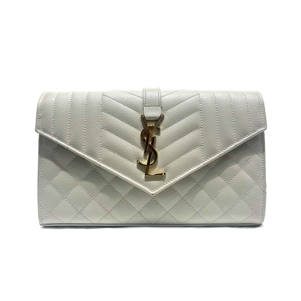 Saint Laurent Cassandra Pelle Panna