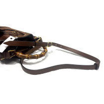 Gucci Secchiello Pelle Marrone