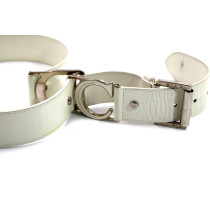 Dior Cintura Pelle Bianca