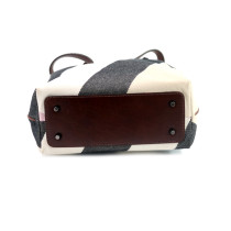 Burberry Tote Tela Grigia e Bianca