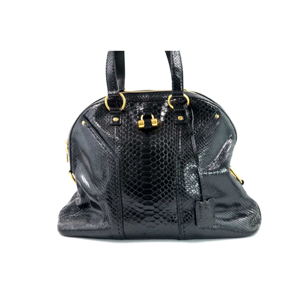 Saint Laurent Muse Pitone Nero