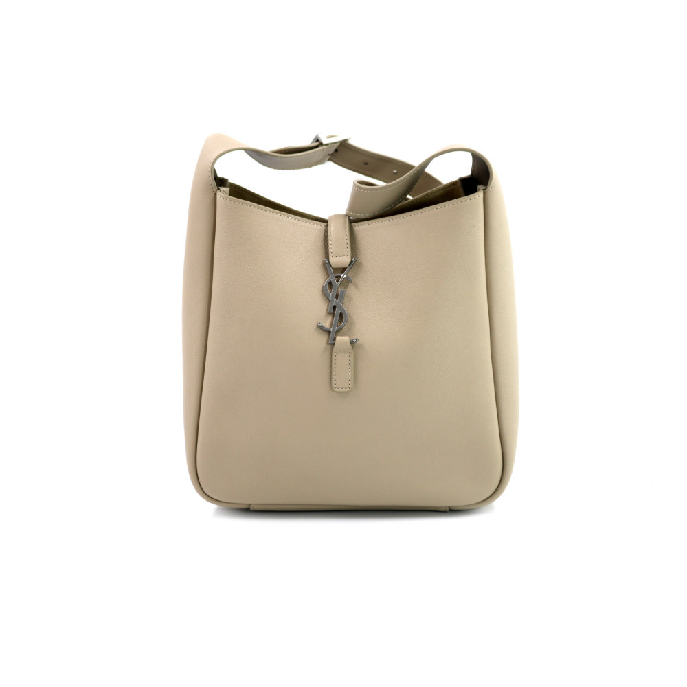 Saint Laurent Le 5 à 7 Shopping Pelle Blanc Vintage