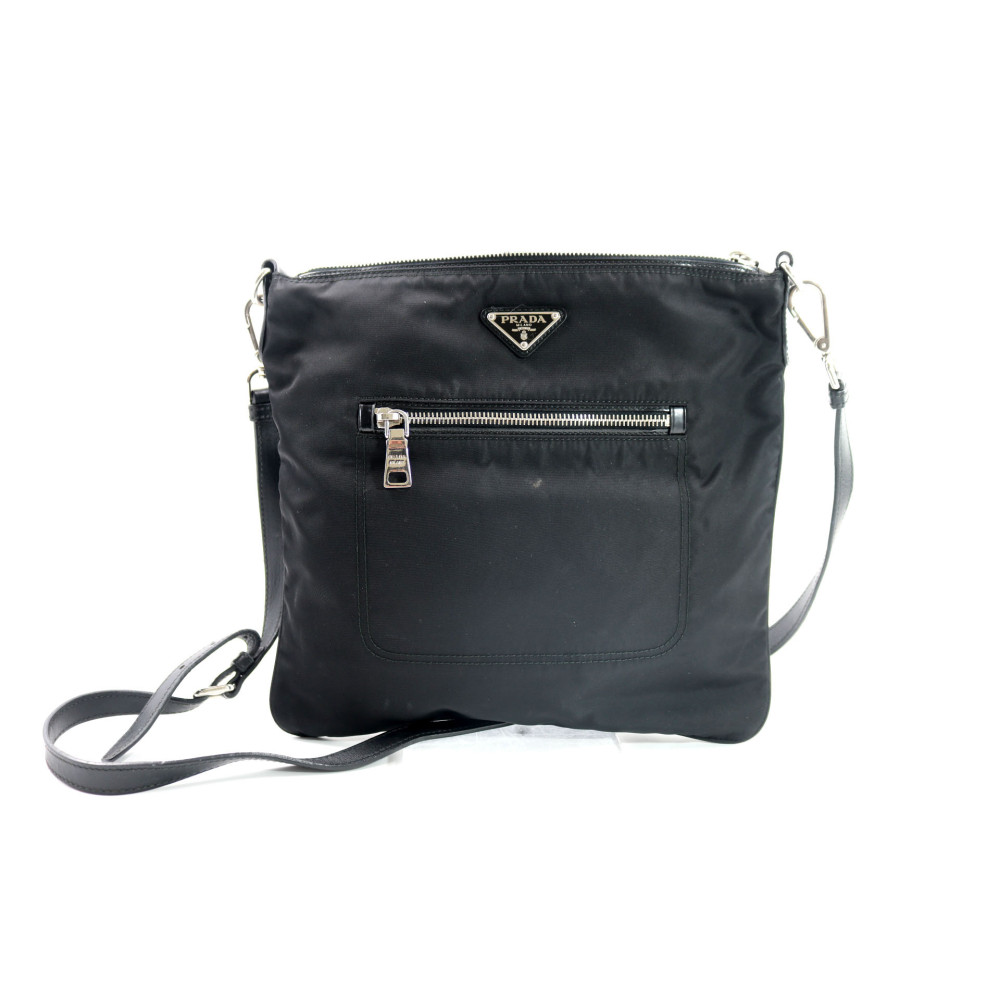 Prada Tracolla Nylon Nero