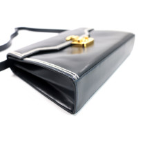 Gucci Lady Lock Vintage Pelle Blu Scuro