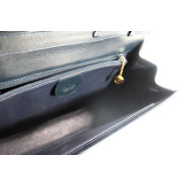 Gucci Lady Lock Vintage Pelle Blu Scuro