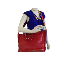 Valentino Rockstud Pelle Rossa