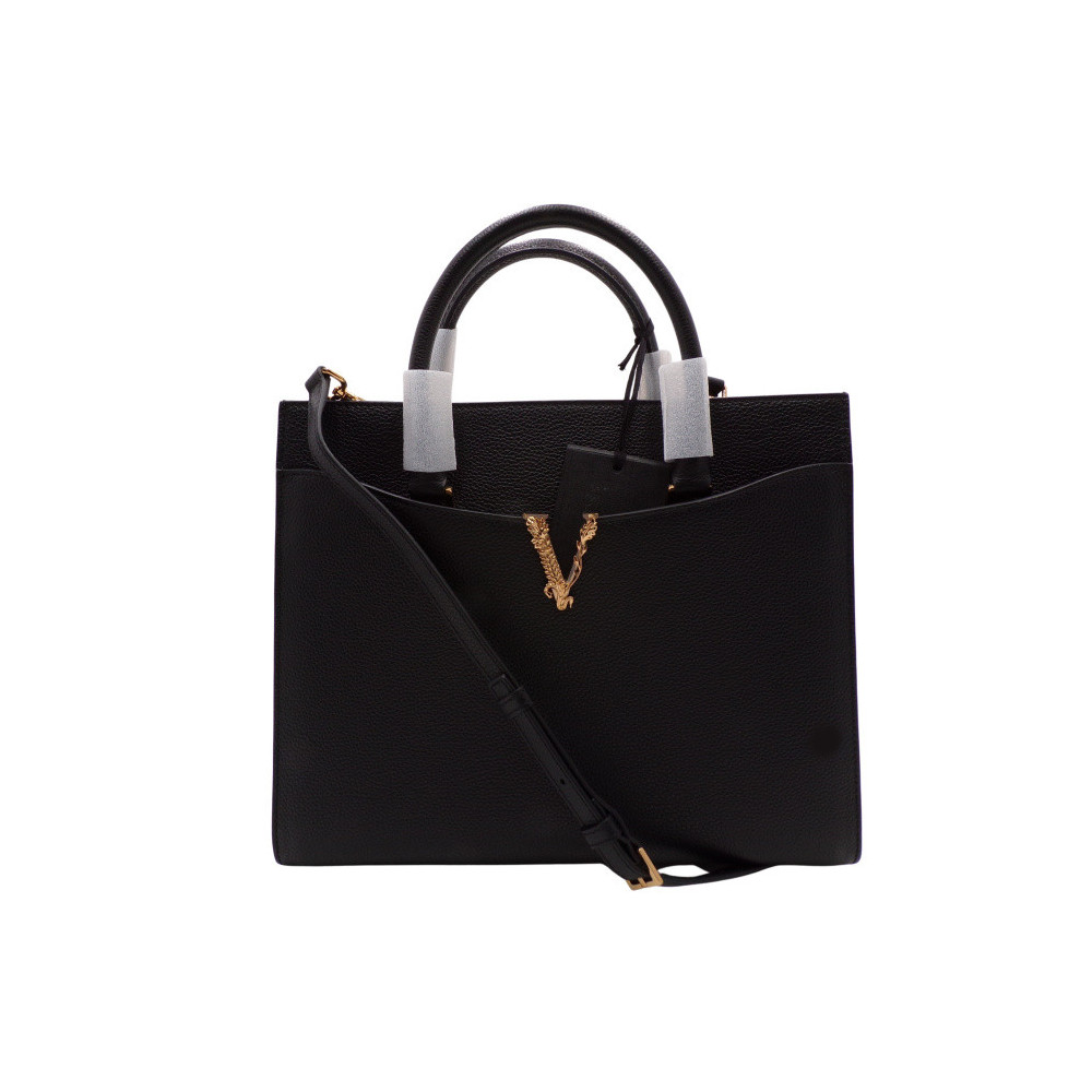 Versace Virtus Shopping Pelle Nera