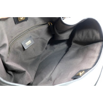 Fendi Tote Bag Zucchino PVC Nero