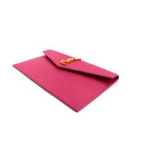 Saint Laurent Uptown Pochette Pelle Fucsia