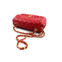 Chanel Rectangular Mini Pelle Rossa