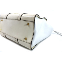 Burberry Shopping Pelle Bianca