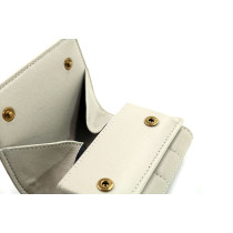 Saint Laurent Portafoglio Cassandre Pelle Blanc Vintage