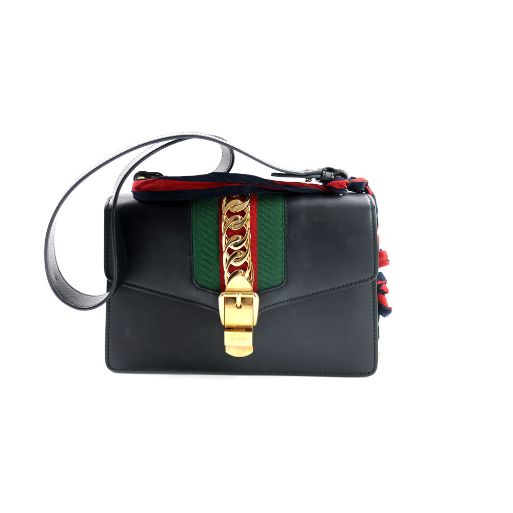 Gucci Silvye Pelle Nera