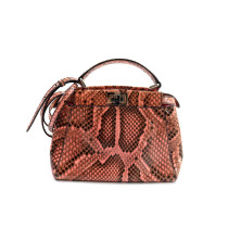 Fendi Peekaboo Pitone Rosa