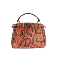 Fendi Peekaboo Pitone Rosa