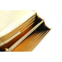 Fendi Portafoglio Pelle Oro