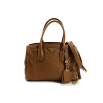 Prada Shopping Pelle Marrone