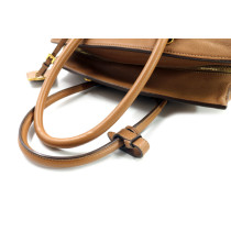 Prada Shopping Pelle Marrone