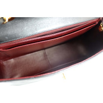 Chanel Maxi Logo Pelle Nera