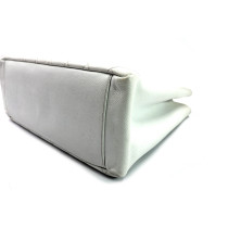 Chanel GST Pelle Caviar Bianca