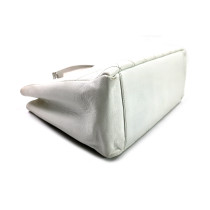 Chanel GST Pelle Caviar Bianca