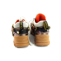 Gucci Sneakers Flash Trek Pelle e Tela Multicolor