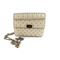 Valentino Spike Media Pelle Light Ivory