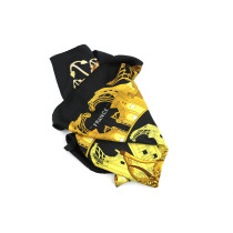 Hermes Foulard "PROUES" nero e oro