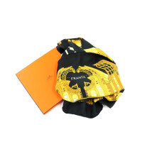 Hermes Foulard "PROUES" nero e oro