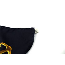 Hermes Foulard "PROUES" nero e oro