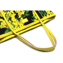 Dolce & Gabbana Shopping Tela Nera e Gialla