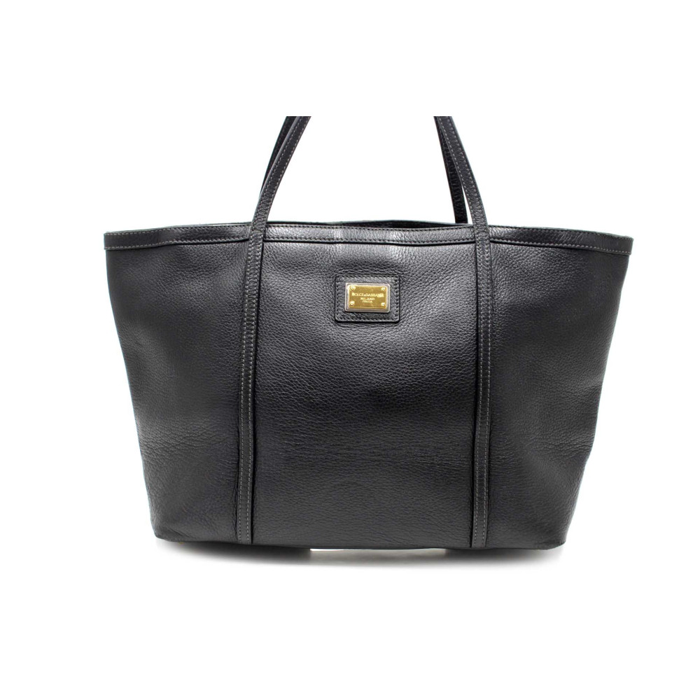 Dolce & Gabbana Shopping Pelle Nera