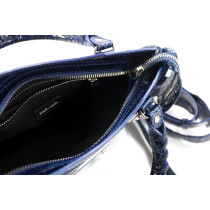 Balenciaga City Pelle Blu