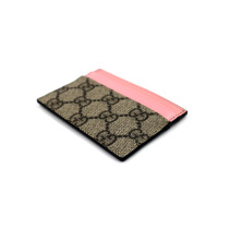 Gucci Portacarte GG Beige e Rosa