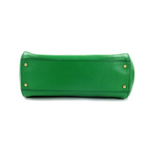 Dolce & Gabbana Sicily Large Green Leather