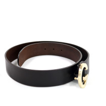 Gucci Cintura Vintage Pelle Marrone