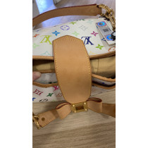Louis Vuitton Annie GM Multicolor Weiß