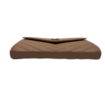 Saint Laurent Cassandra Pelle Beige