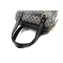 Louis Vuitton Josephine Mini Lin Nero Grigio
