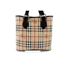 Burberry Tote Bag Check Beige