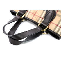 Burberry Tote Bag Check Beige