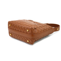 Bottega Veneta Wallace Mini Pelle Marrone