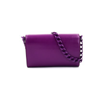 Gucci Jackie 1961 Chain Wallet Pelle Viola