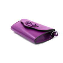 Gucci Jackie 1961 Chain Wallet Pelle Viola