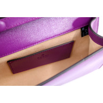 Gucci Jackie 1961 Chain Wallet Pelle Viola